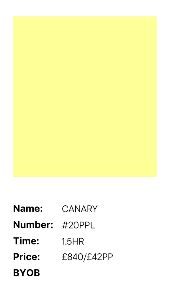 CANARY PACKAGE